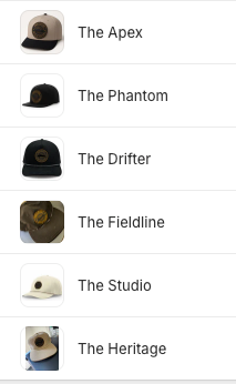 PHC | Precision Hat Collection